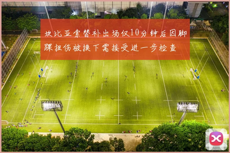 坎比亚索替补出场仅10分钟后因脚踝扭伤被换下需接受进一步检查